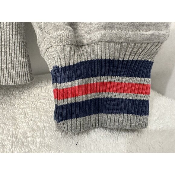 Y2K RED SOX  FULL ZIP HOODIE MAN L/G GENUINE MERCHANDISE G111 SPORTS GRAY SEWN - Picture 7 of 16